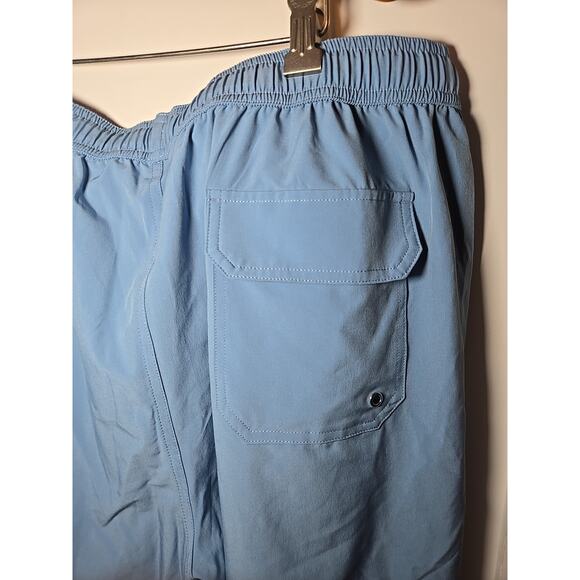 Bamboo Ave Shorts Mens Blue Boundless Lined Performance Gym Training Run XXL - Picture 5 of 6